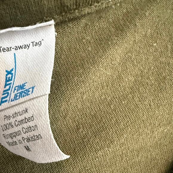 Nine Inch Nails Wave Goodbye 2009 Double Sided Band Tour Green Shirt Medium - Picture 3 of 3